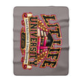 Lit U Sherpa Fleece Blanket